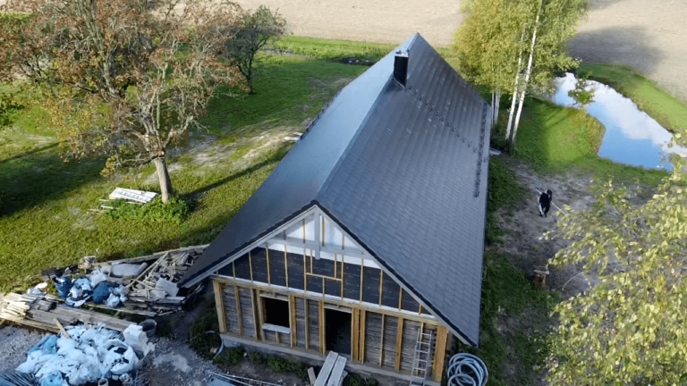 Vana maja sai uue katuse ja uue välimuse 2 - Kolgi Katus OÜ